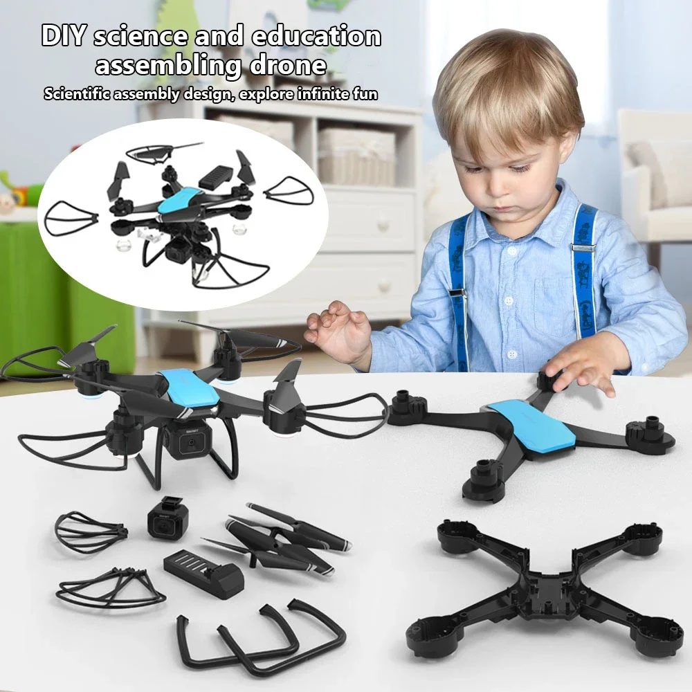 Rc Helicopter Case - โดรน JJRC H108 ประกอบเองได้ ฝึกการใช้งาน โดรนขนาดเล็ก
