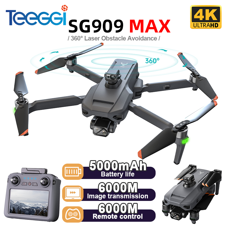 Rc Helicopter Electric - Teeggi SG909 MAX GPS Drone พร้อมกล้อง