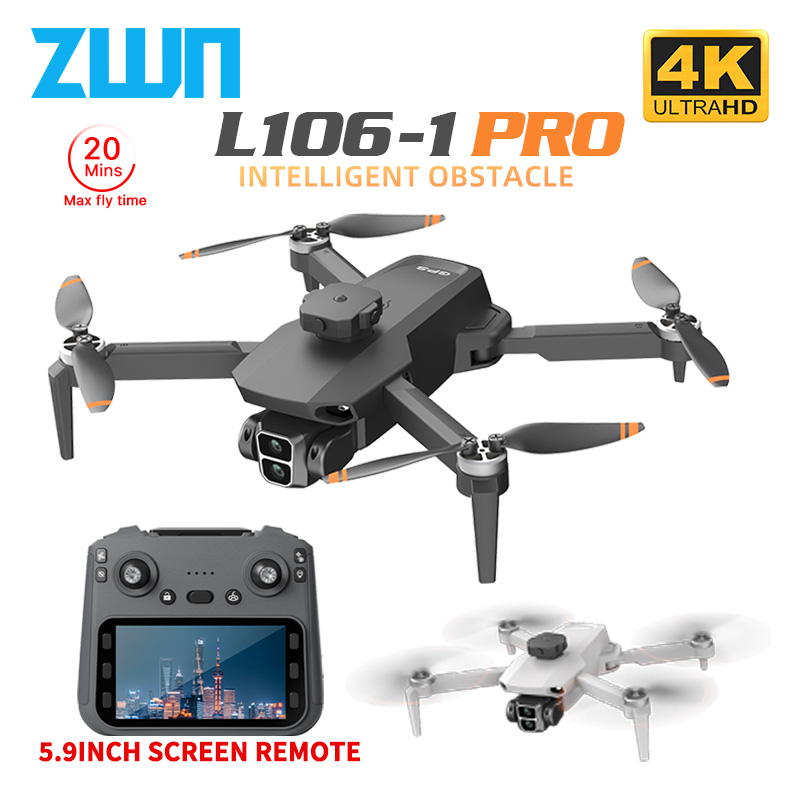 Rc Helicopter Case - L106-1PRO GPS Professional Drone 4K HD