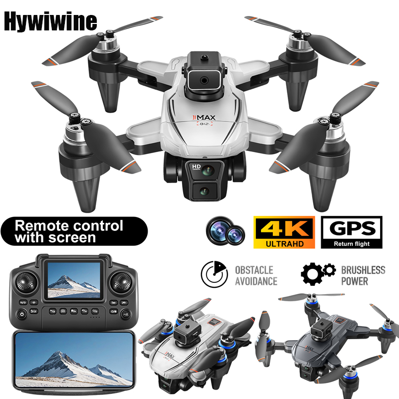 GPS RC Drone พร้อมหน้าจอ 4K Pr - Rc Helicopter Electric บทวิจารณ์และราคา