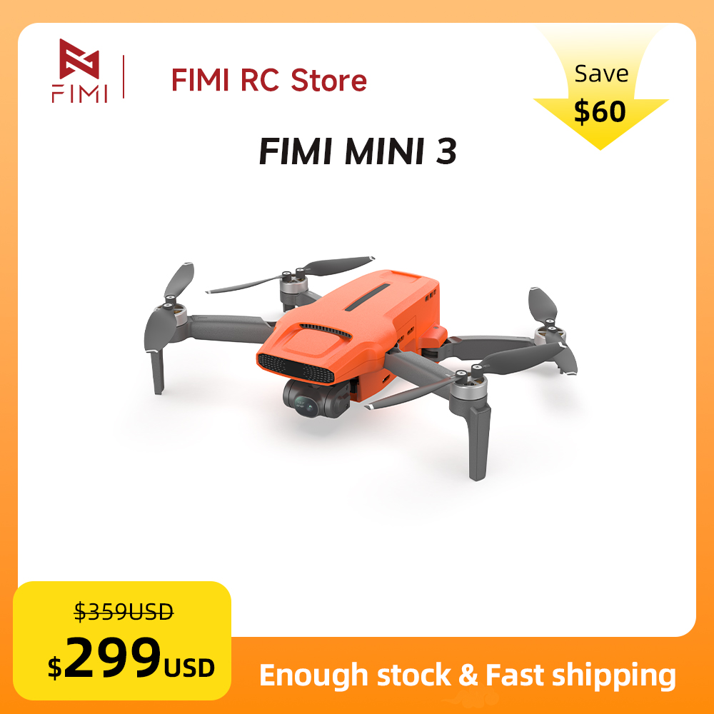 โดรน FIMI MINI 3 กล้อง 4K 60fp - Rc Helicopter Case บทวิจารณ์และราคา